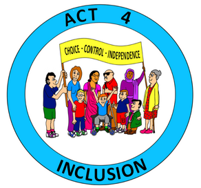 Act 4 Inclusion logo Act 4 Inclusion logo